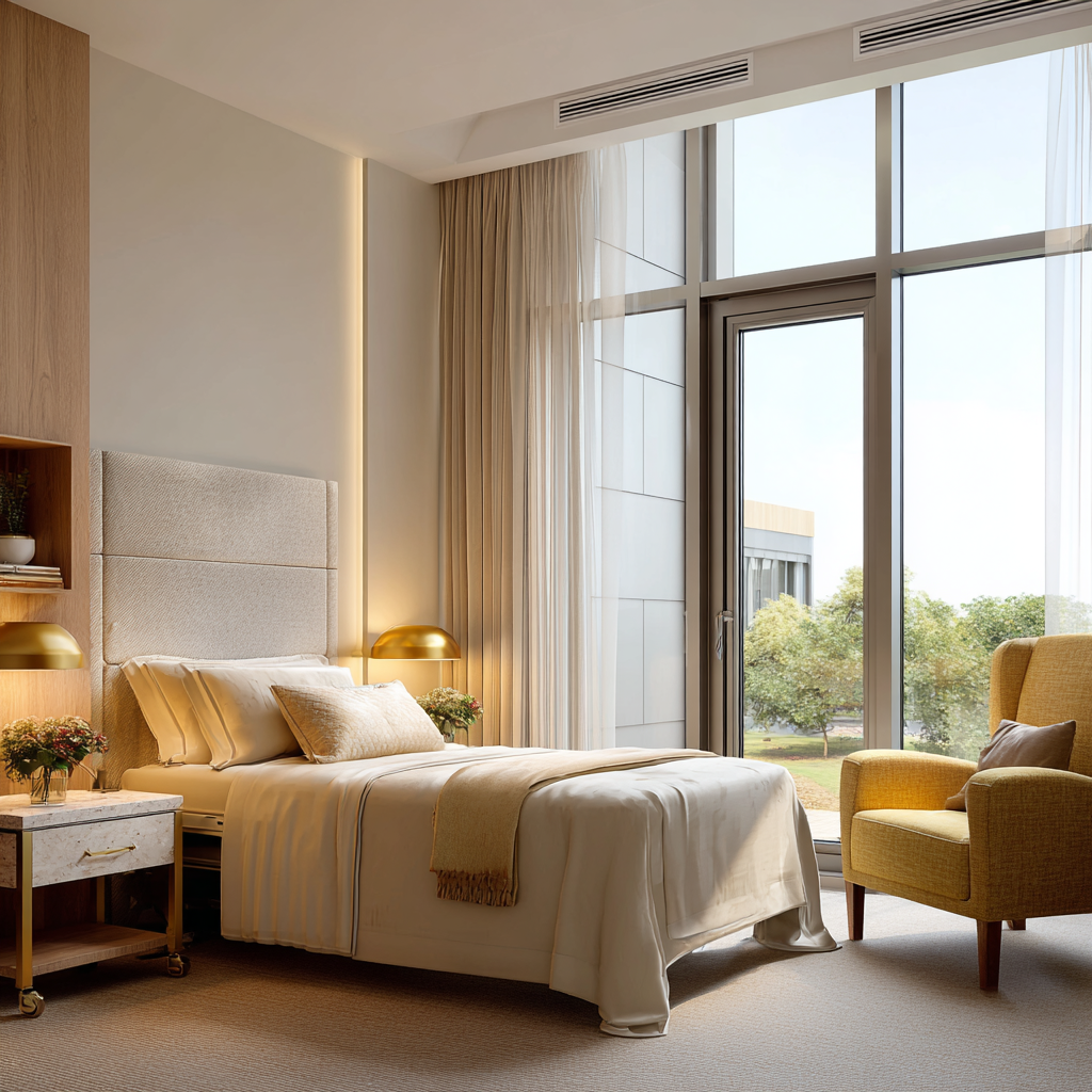 Indoor Lap Pool with Skylights